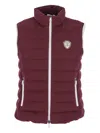 Brunello Cucinelli Logo Quilted High Collar Sleeveless Jacket
