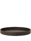Brunello Cucinelli Logo-debossed Tray In Brown