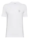 Brunello Cucinelli Logo-detail Jersey T-shirt In White