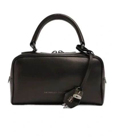 Brunello Cucinelli Logo Details Handbag
