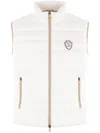 Brunello Cucinelli Quilted High Collar Sleeveless Jacket