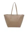 Brunello Cucinelli Shoulder Bag Structured Shape Double Handles In Brown