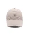 Brunello Cucinelli Logo-embroidered Cap In Pink