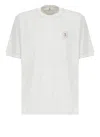 Brunello Cucinelli Cotton Jersey Crew Neck T-shirt With Logo In Grey