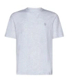 Brunello Cucinelli Short Sleeve Crew-neck T-shirt In White