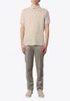 Brunello Cucinelli Linen Blend Polo Shirt With Traditional Collar