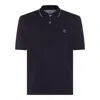 Brunello Cucinelli Logo Polo Shirt In Blue In Blue