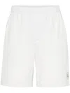 Brunello Cucinelli Elastic-waist Panelled Shorts In White