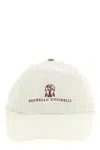 Brunello Cucinelli Logo-embroidered Baseball Cap In White