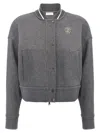 Brunello Cucinelli Logo-embroidered Cardigan Sweatshirt