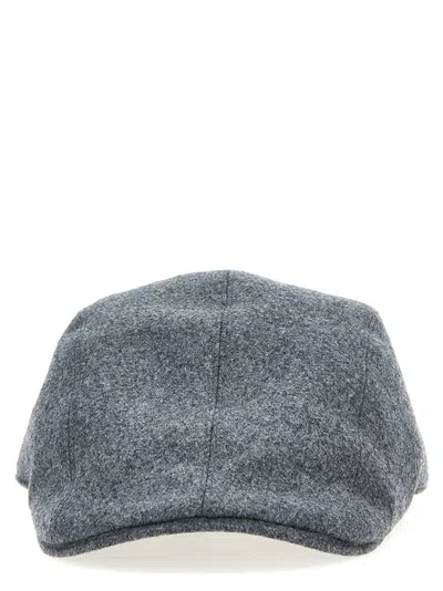BRUNELLO CUCINELLI BRUNELLO CUCINELLI LOGO EMBROIDERY HAT