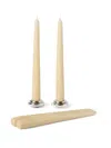 Brunello Cucinelli Logo-engraved Candlesticks (set Of Four) In Neutral