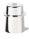 Brunello Cucinelli Logo-engraved Champagne Stopper In Silver