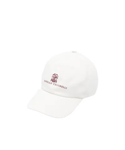 BRUNELLO CUCINELLI BRUNELLO CUCINELLI LOGO-EMBROIDERED BASEBALL HAT