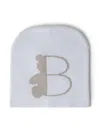 Brunello Cucinelli Logo-intarsia Cotton Beanie In White