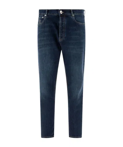 BRUNELLO CUCINELLI BRUNELLO CUCINELLI DISTRESSED STRAIGHT-LEG JEANS