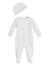 Brunello Cucinelli Logo-motif Babygrow In 白色