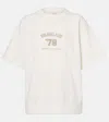 Brunello Cucinelli Logo Patch-appliqué Cotton Jersey T-shirt In Panama