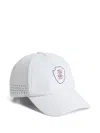 Brunello Cucinelli Logo-patch Baseball Cap In Grey
