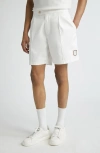 Brunello Cucinelli Pleated Bermuda Shorts In White
