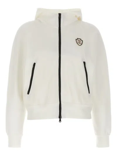 BRUNELLO CUCINELLI LOGO-PATCH HOODIE