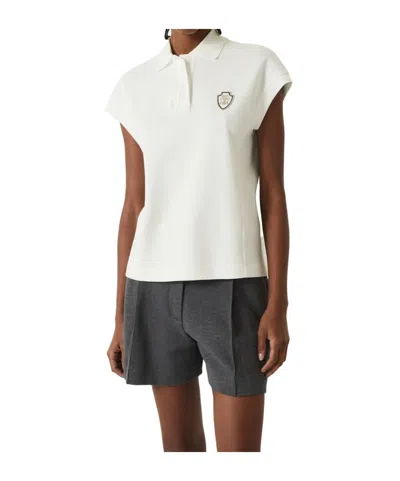 Brunello Cucinelli Logo-patch Polo Shirt