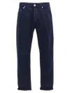 BRUNELLO CUCINELLI BRUNELLO CUCINELLI LOGO PATCH STRAIGHT LEG JEANS