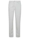 Brunello Cucinelli Trousers With Belt Loops And Pockets In White