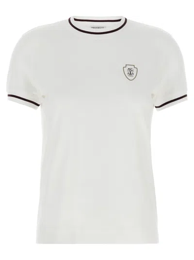 Brunello Cucinelli Logo Patch T-shirt
