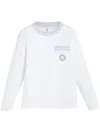 BRUNELLO CUCINELLI LOGO-PATCH T-SHIRT