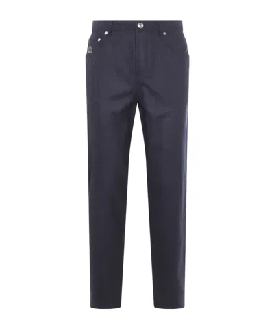 Brunello Cucinelli Belt Loops Slacks