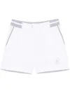 Brunello Cucinelli Logo-patch Track Shorts In White