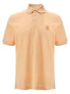 Brunello Cucinelli Logo Piqué Polo Shirt