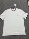 Brunello Cucinelli Logo-plaque Crew-neck T-shirt In White