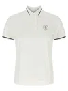 Brunello Cucinelli White Polo Shirt With Logo Printed On The Front In Cotton Jersey Woman