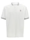 Brunello Cucinelli White Logo Polo Shirt In White