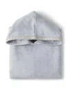 Brunello Cucinelli Poncho Mit Logo-print In Grau