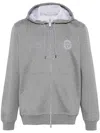 BRUNELLO CUCINELLI LOGO-PRINT HOODIE