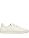 Brunello Cucinelli Logo-print Panelled Low-top Sneakers In White