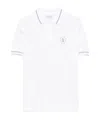 Brunello Cucinelli Logo-print Polo Top In White