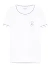 Brunello Cucinelli Logo-print T-shirt In White