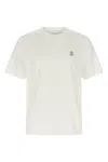 Brunello Cucinelli Men Logo Print T-shirt In White