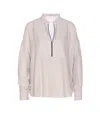 Brunello Cucinelli Women Silk Stretch Satin Blouse In Neutral