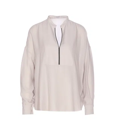 BRUNELLO CUCINELLI LOGO SHIRT