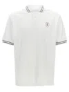 Brunello Cucinelli White Logo Polo Shirt