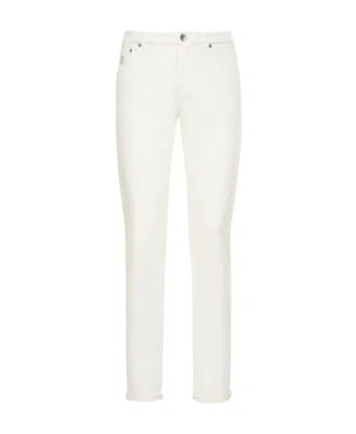 Brunello Cucinelli Logo Straight Jeans