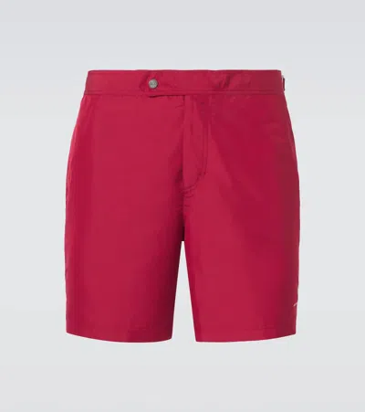 Brunello Cucinelli Logo Swim Trunks
