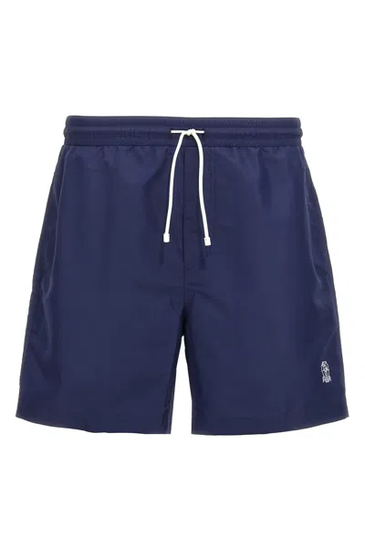 BRUNELLO CUCINELLI BRUNELLO CUCINELLI LOGO SWIMSUIT