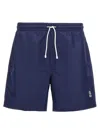 Brunello Cucinelli Blue Swim Shorts In Blue