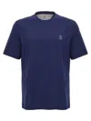 Brunello Cucinelli Classic Round Neck Cotton T-shirt